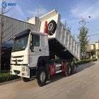 371hp 6x4 Sinotruk Howo 30 Ton Max Speed 75km/H Heavy Duty Dump Truck
